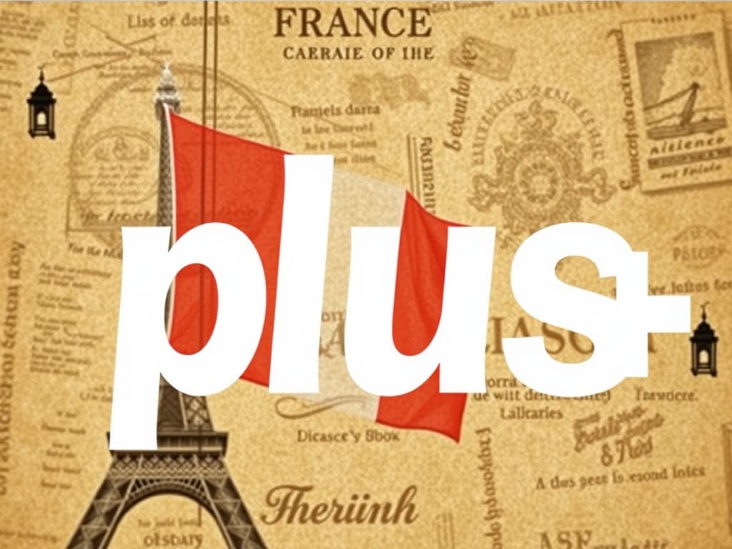 plus in French