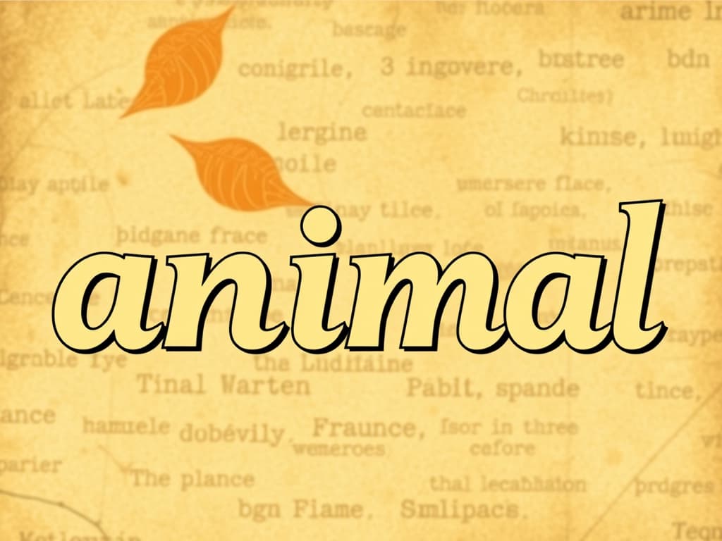 animal in French